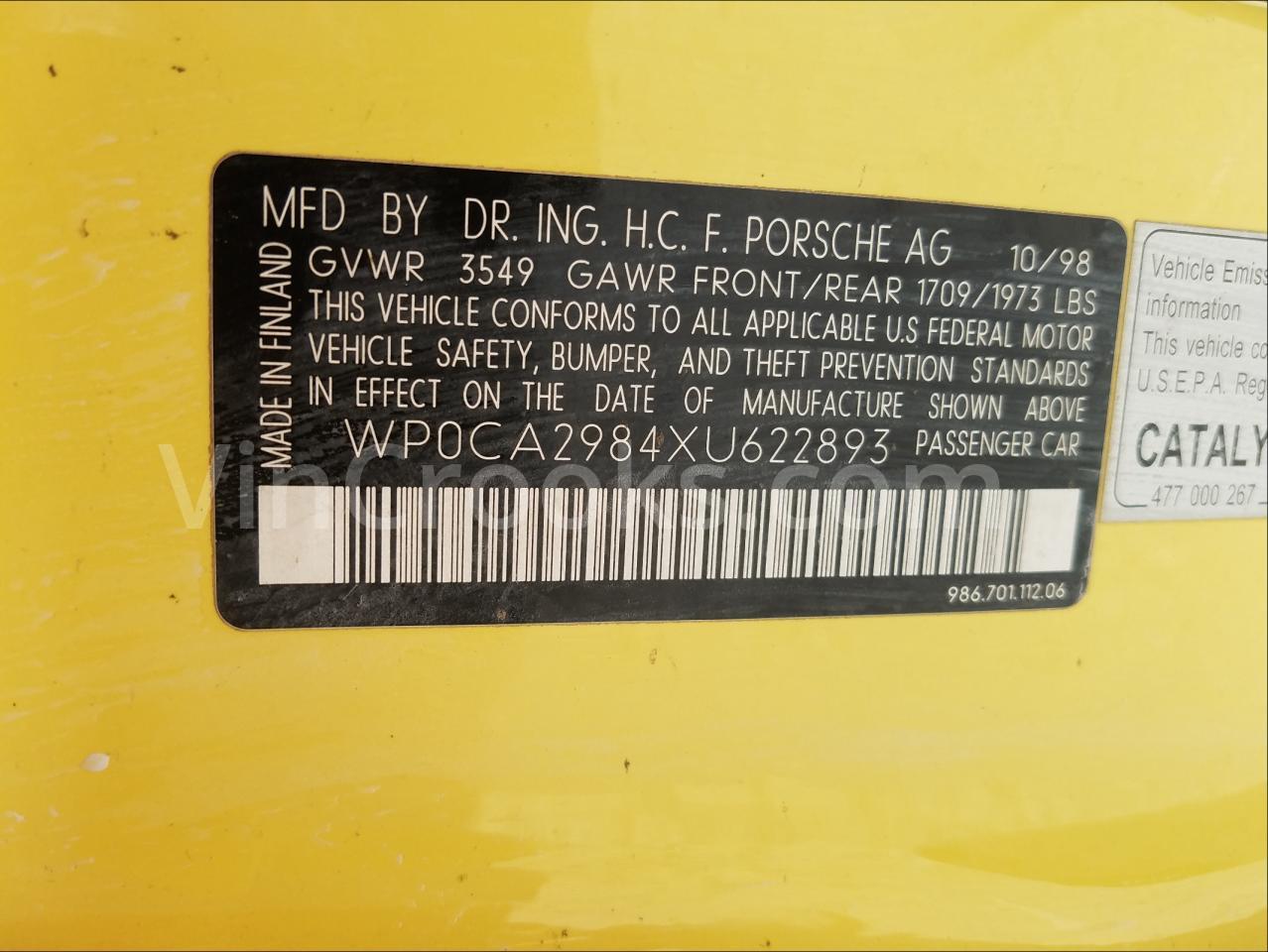 WP0CA2984XU622893