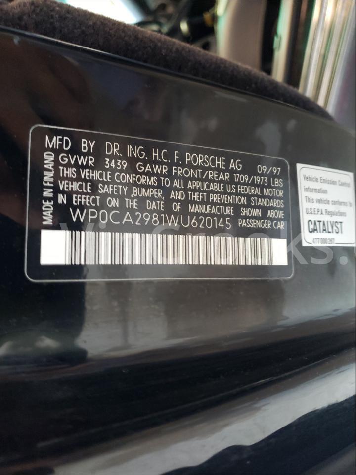 WP0CA2981WU620145