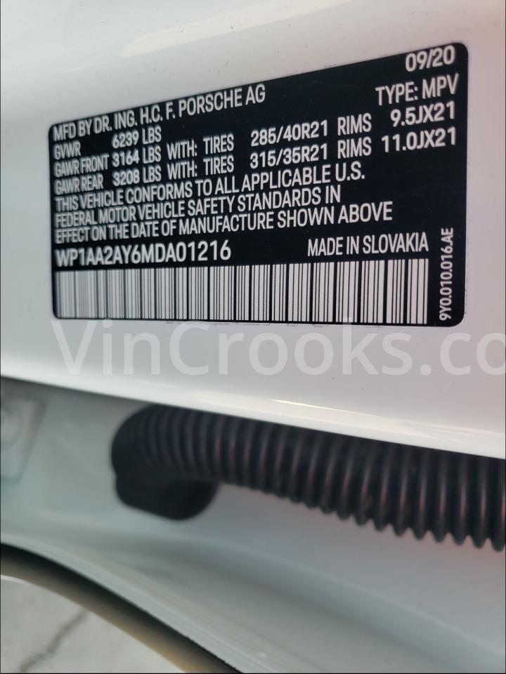 WP1AA2AY6MDA01216