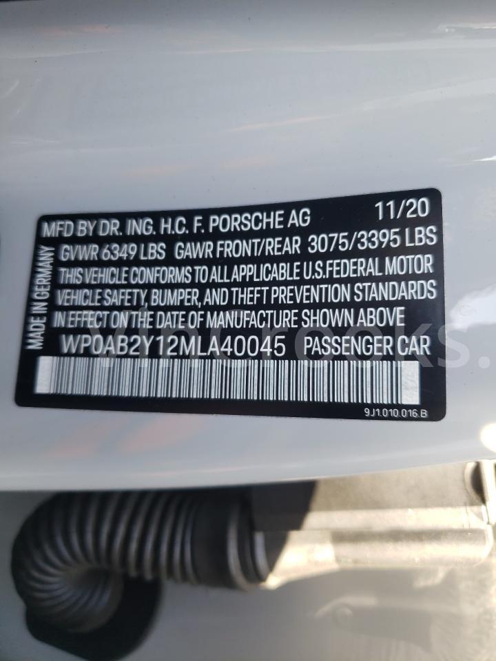 WP0AB2Y12MLA40045
