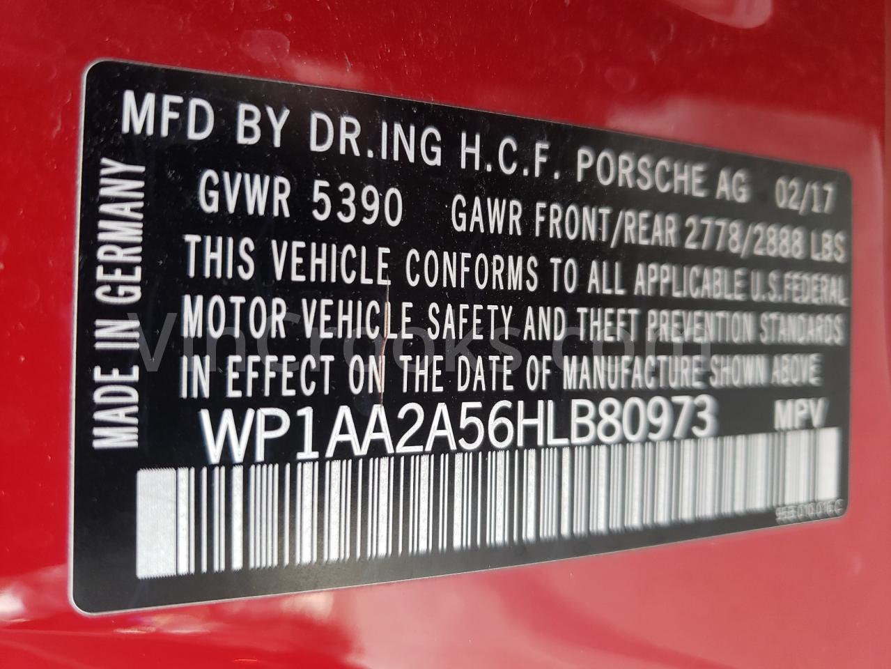 WP1AA2A56HLB80973