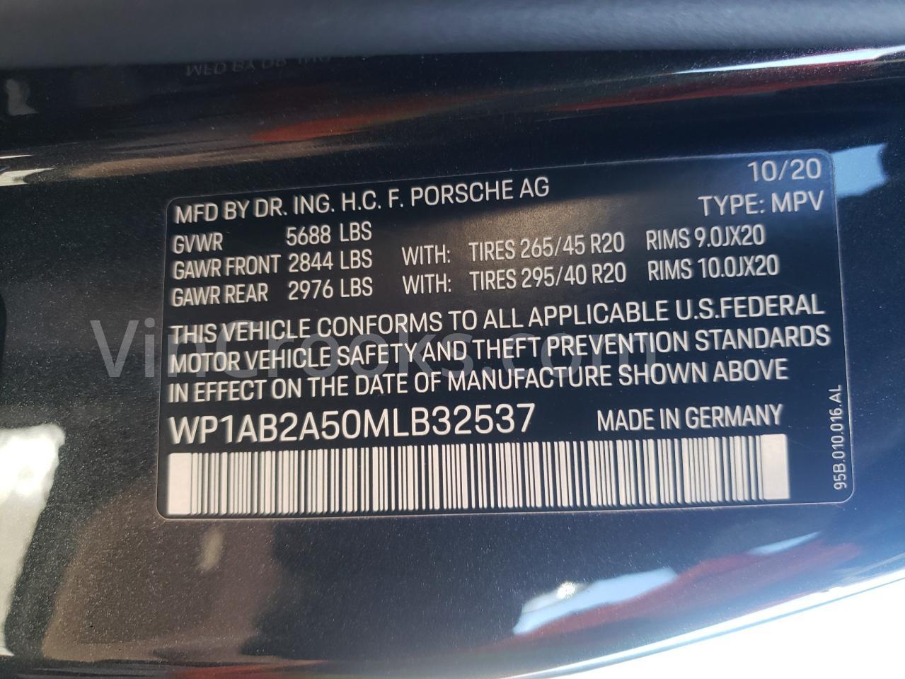 WP1AB2A50MLB32537