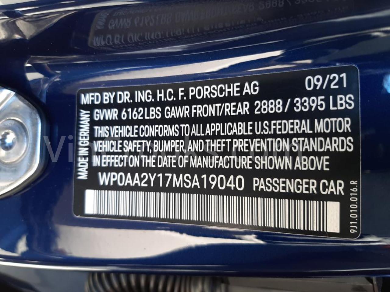 WP0AA2Y17MSA19040