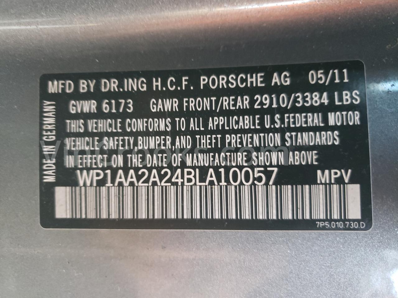 WP1AA2A24BLA10057