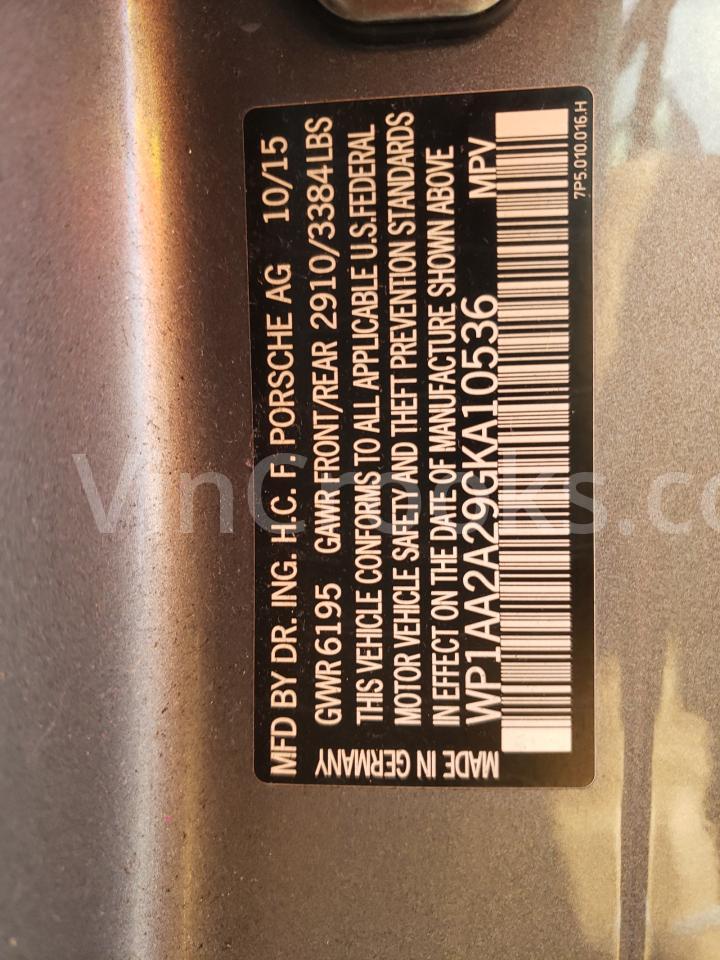 WP1AA2A29GKA10536