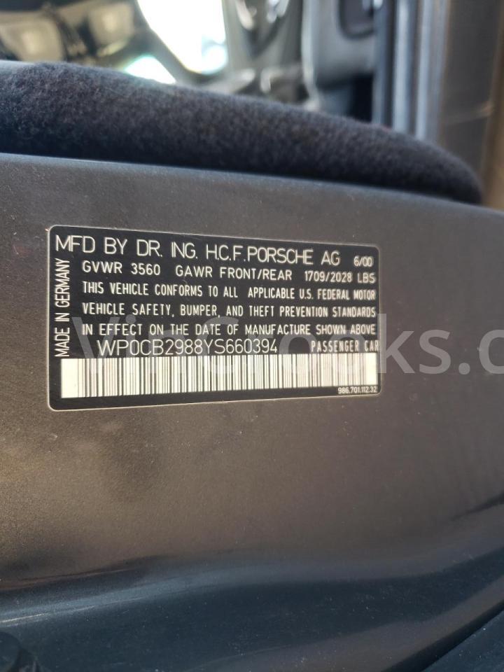 WP0CB2988YS660394