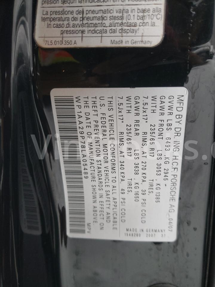 WP1AA29P78LA05489