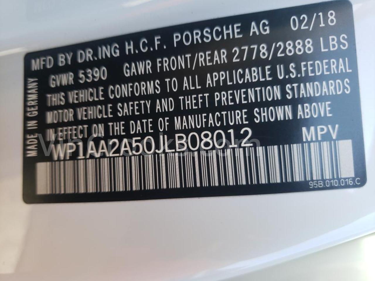 WP1AA2A50JLB08012