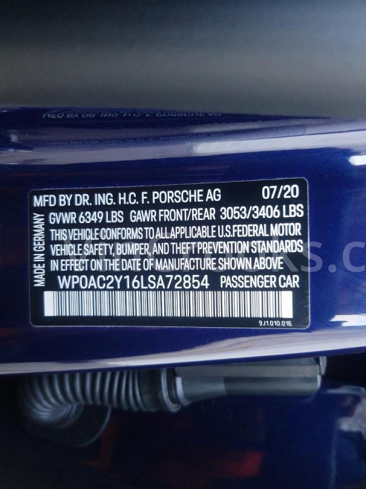 WP0AC2Y16LSA72854
