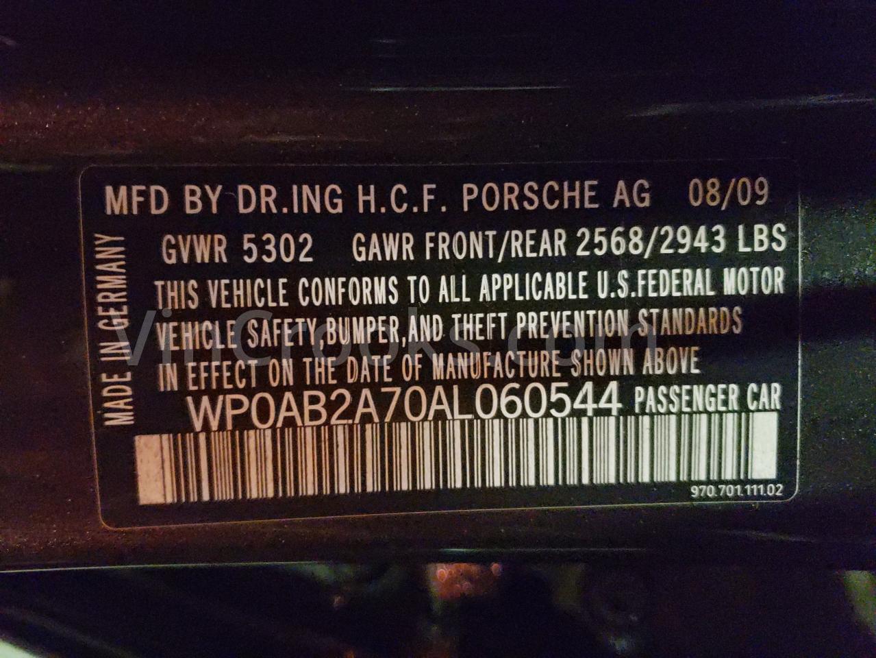 WP0AB2A70AL060544