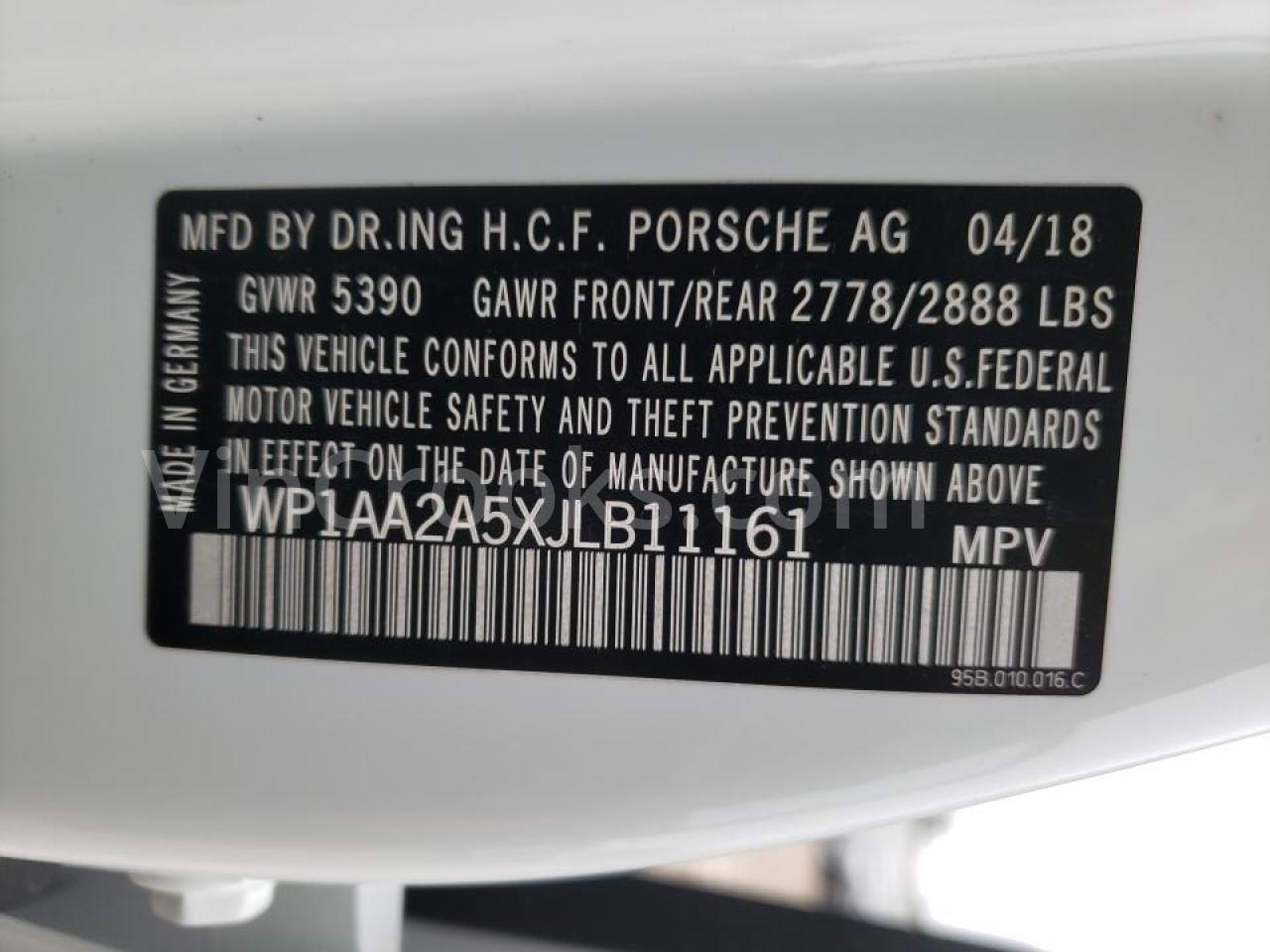 WP1AA2A5XJLB11161