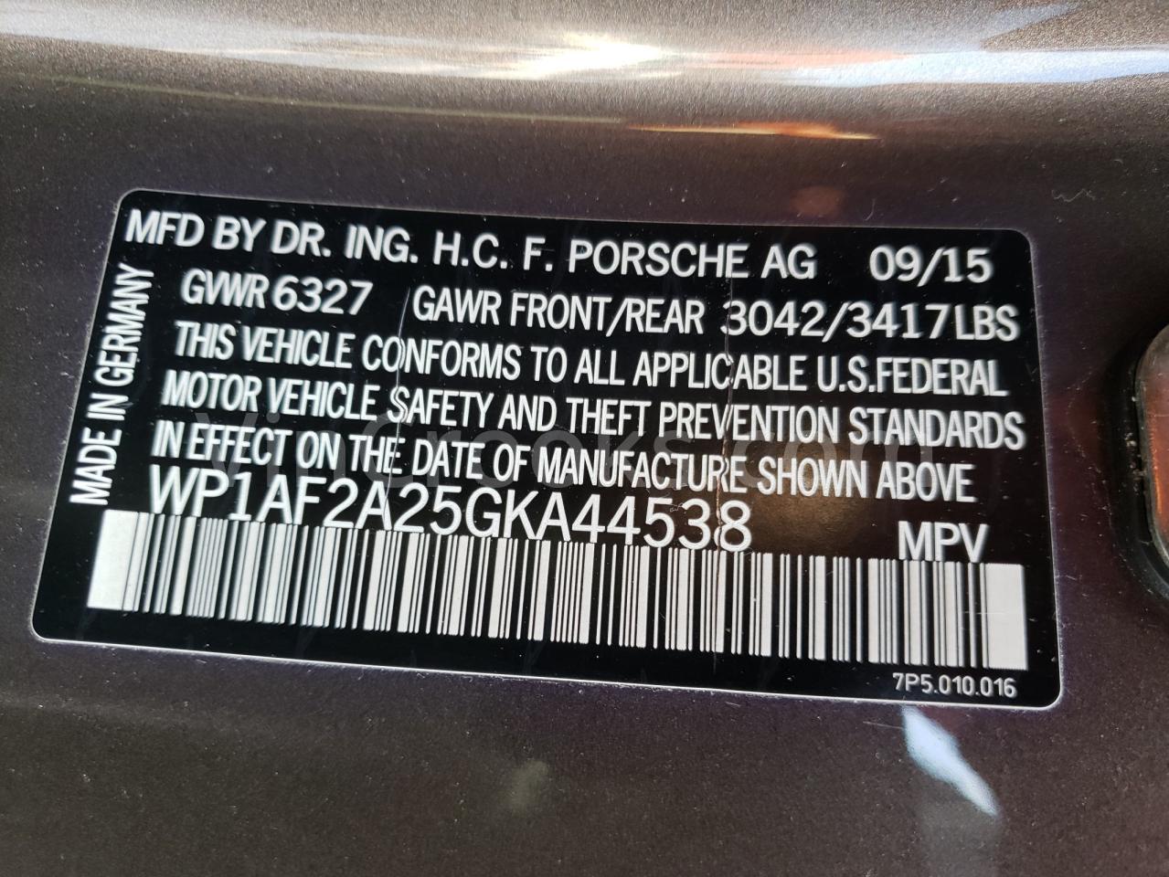WP1AF2A25GKA44538