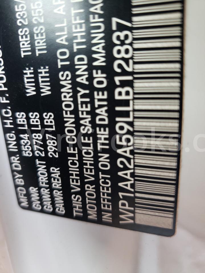 WP1AA2A59LLB12837