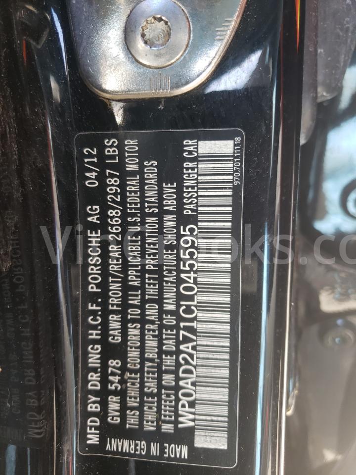 WP0AD2A71CL045595