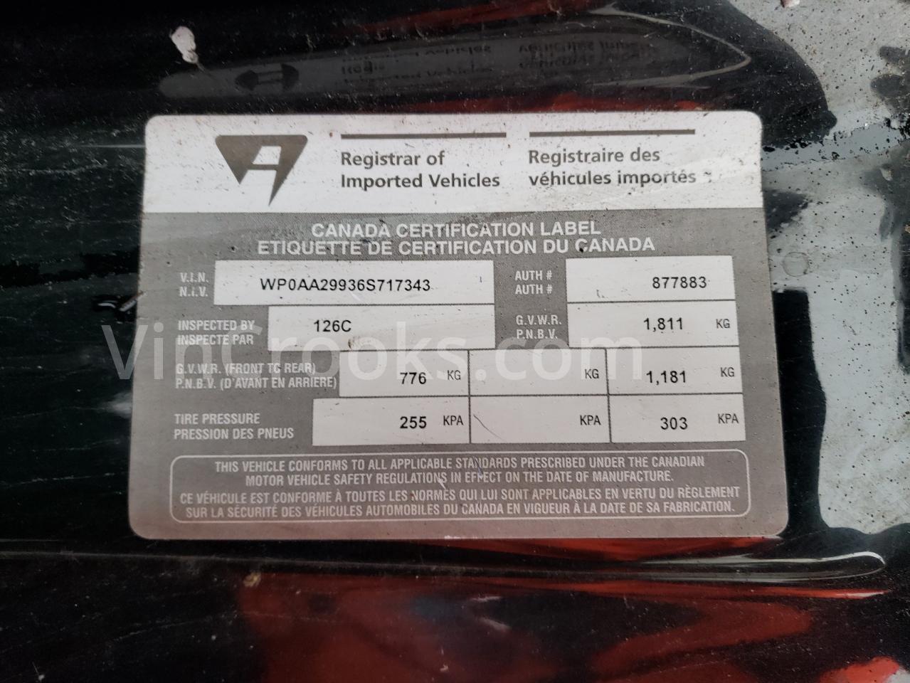 WP0AA29936S717343