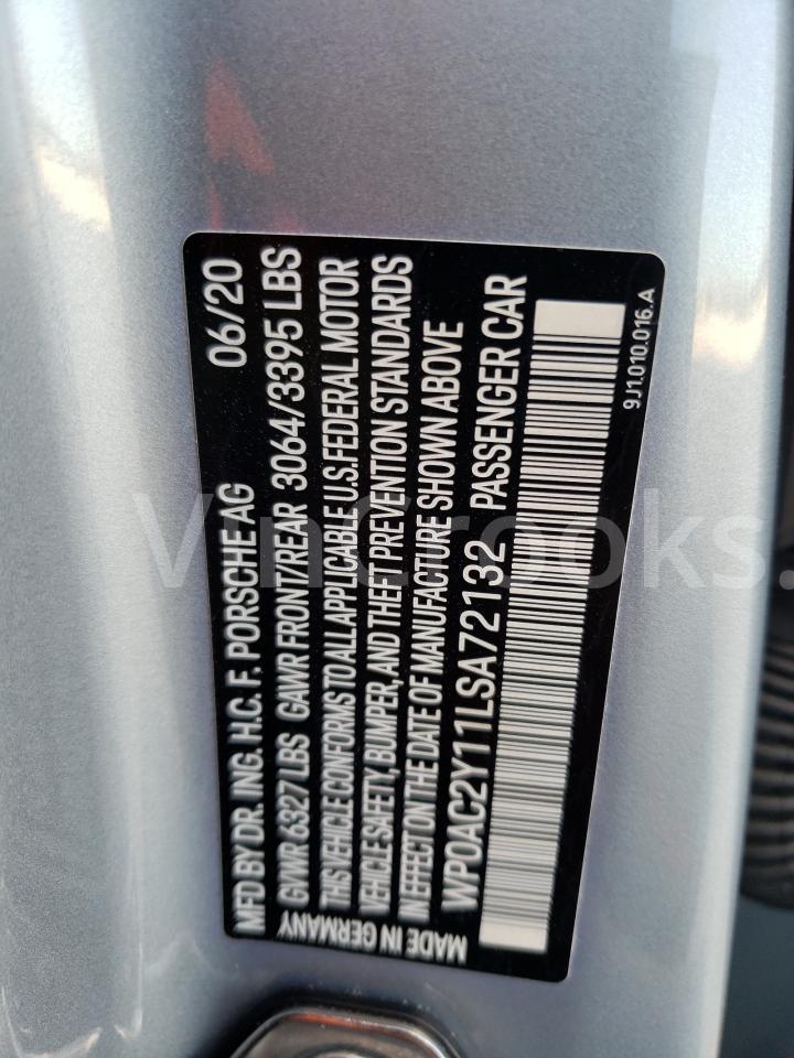 WP0AC2Y11LSA72132
