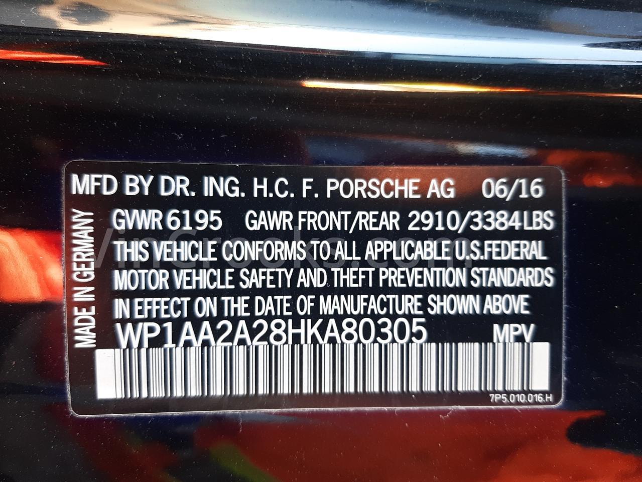 WP1AA2A28HKA80305