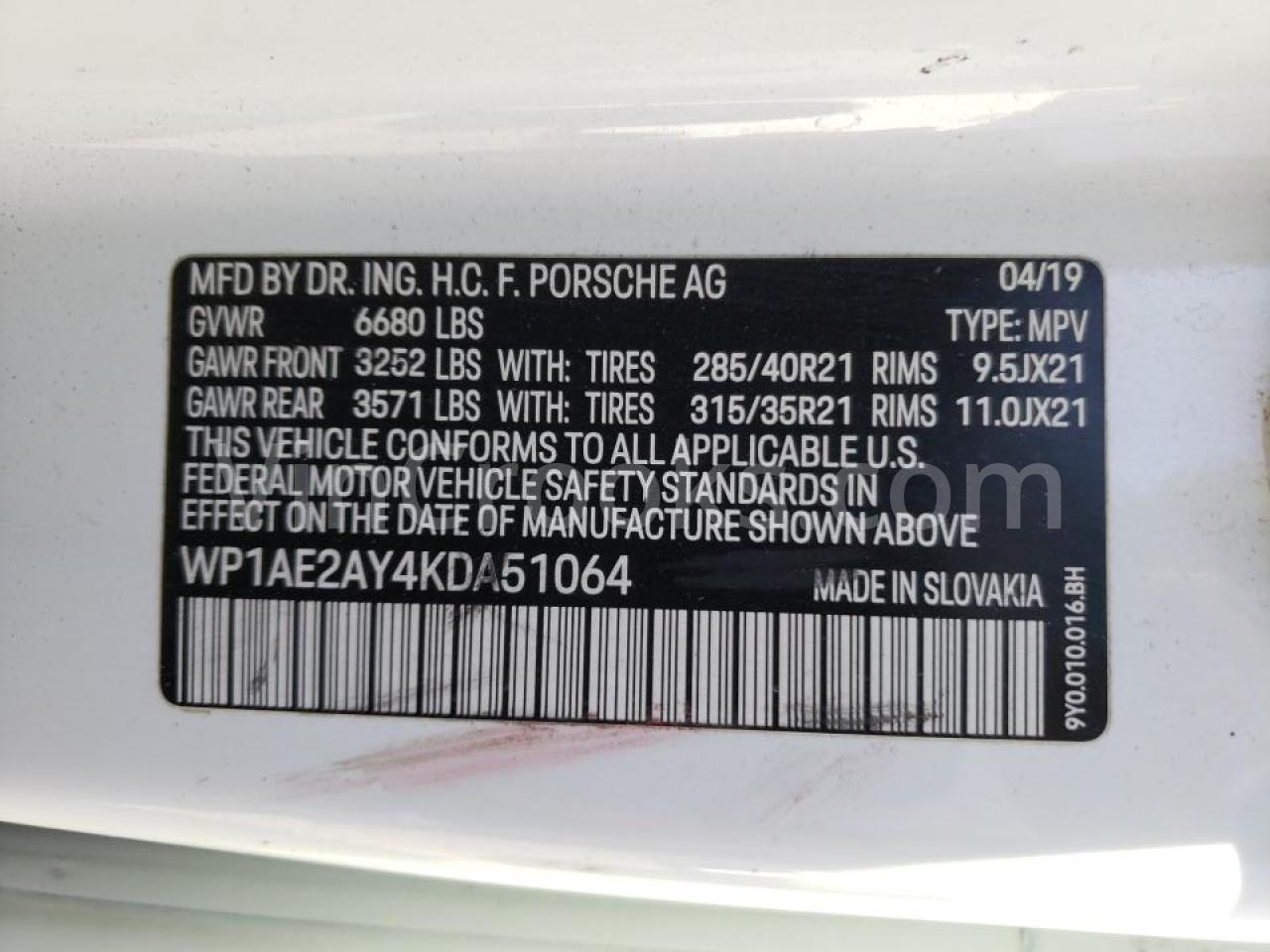 WP1AE2AY4KDA51064