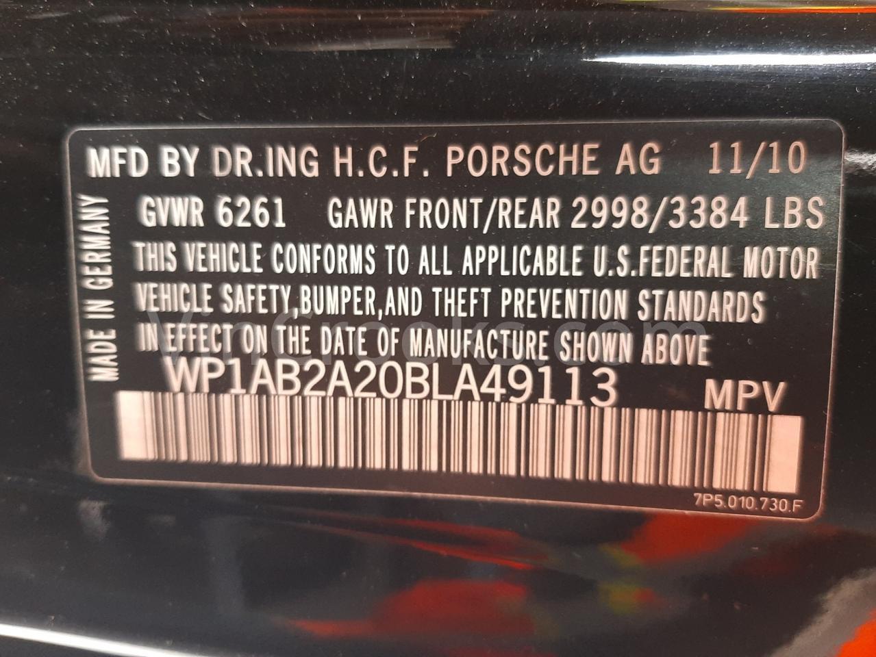 WP1AB2A20BLA49113