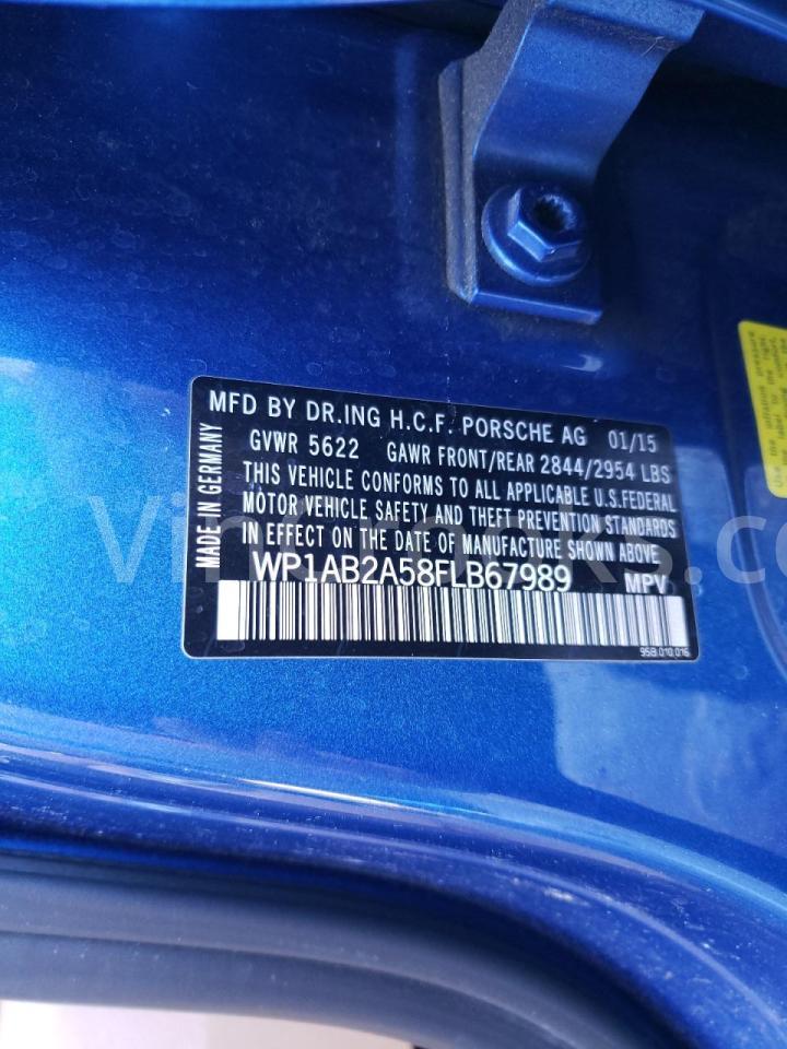 WP1AB2A58FLB67989