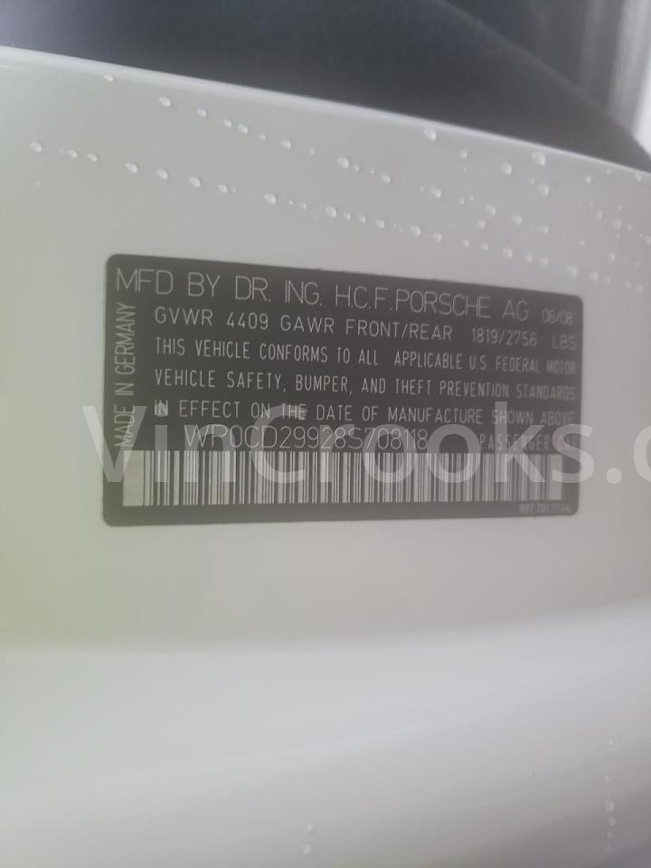 WP0CD29928S708118