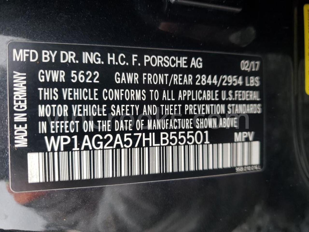 WP1AG2A57HLB55501