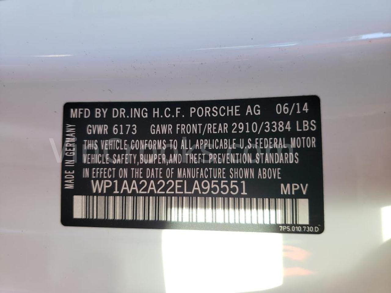 WP1AA2A22ELA95551