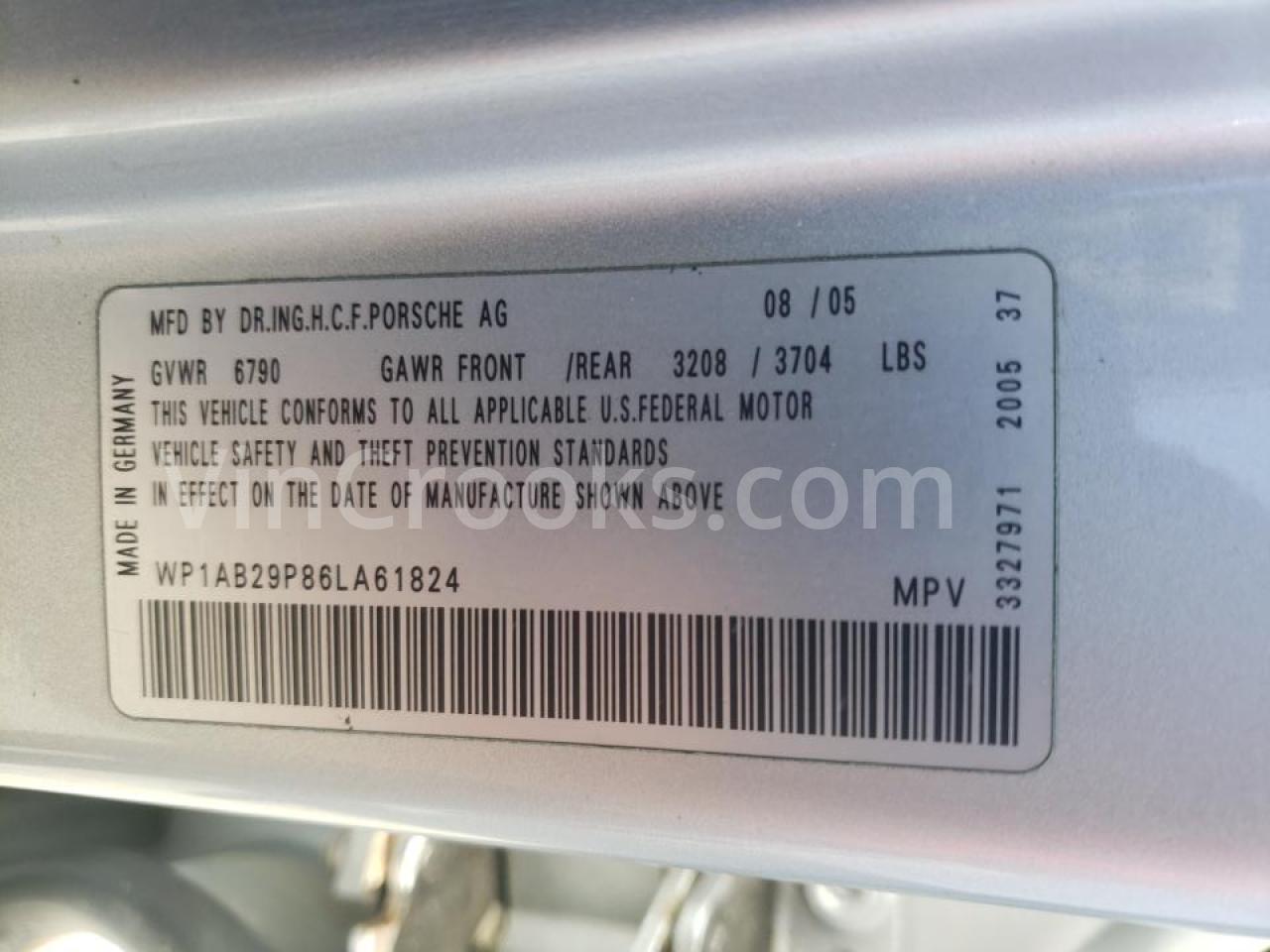 WP1AB29P86LA61824