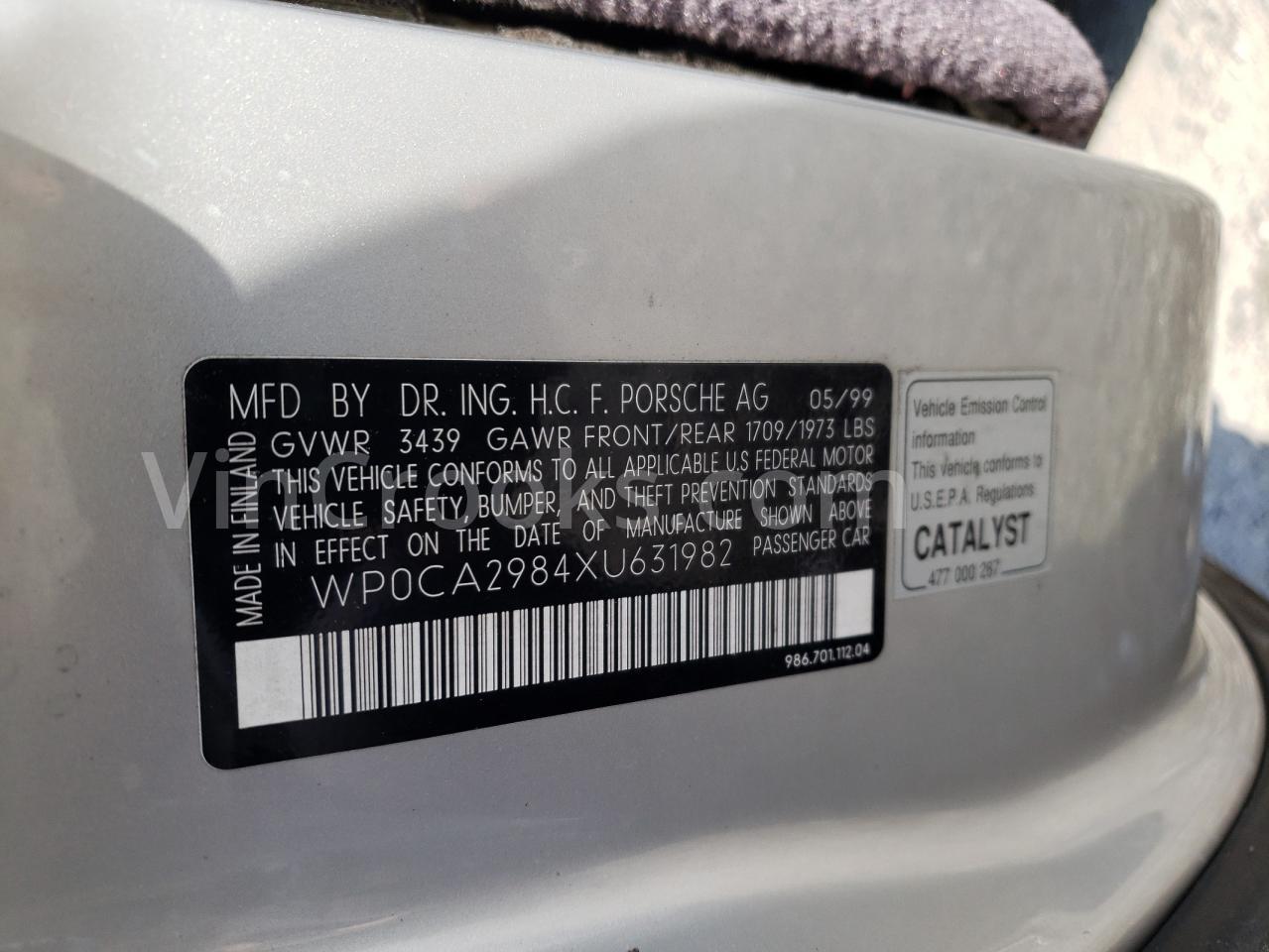 WP0CA2984XU631982