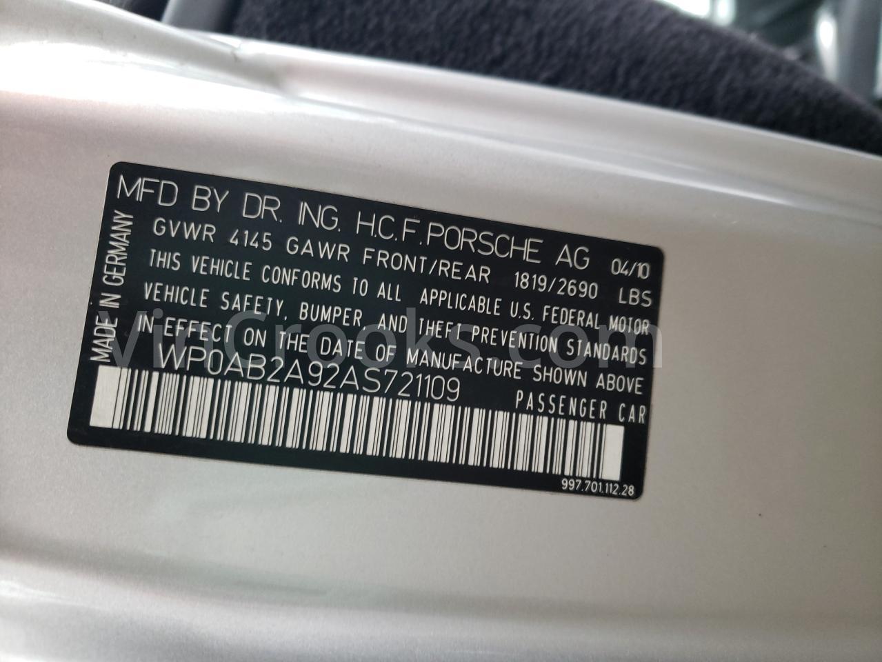 WP0AB2A92AS721109