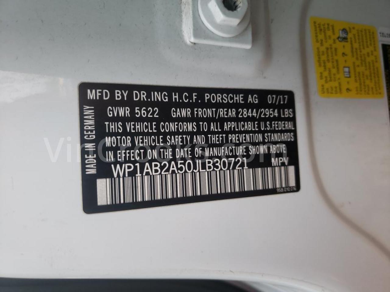 WP1AB2A50JLB30721