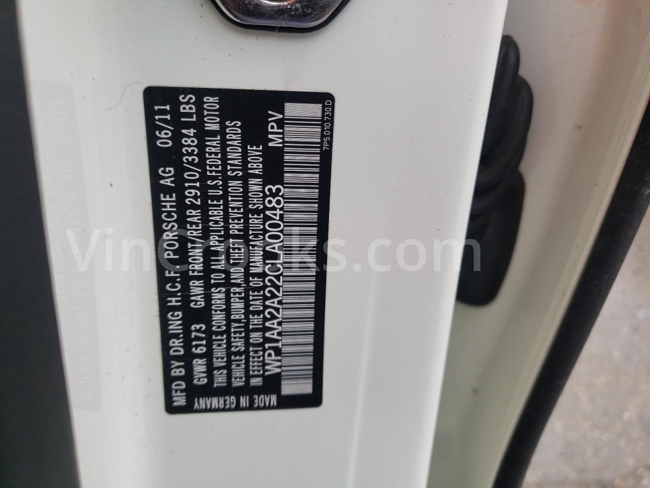 WP1AA2A22CLA00483