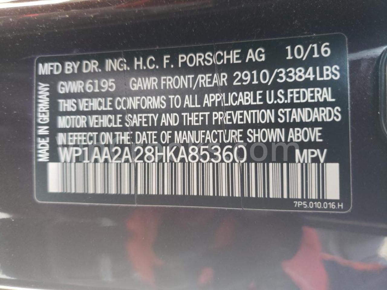 WP1AA2A28HKA85360