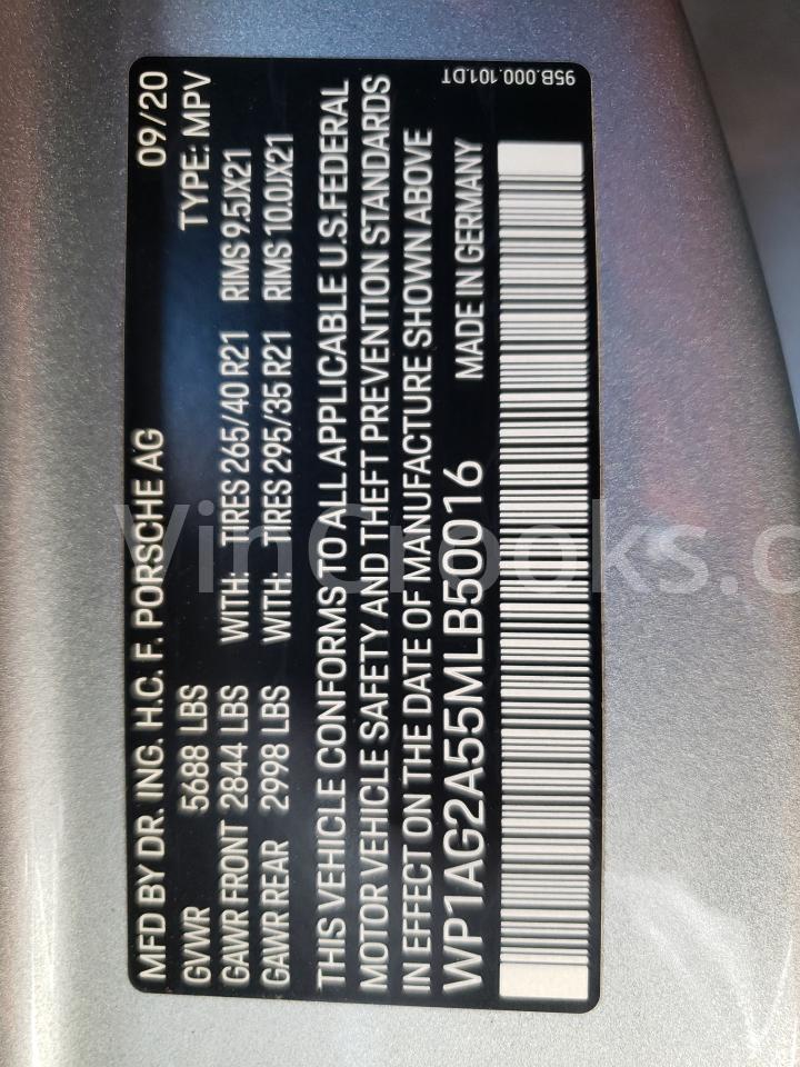 WP1AG2A55MLB50016