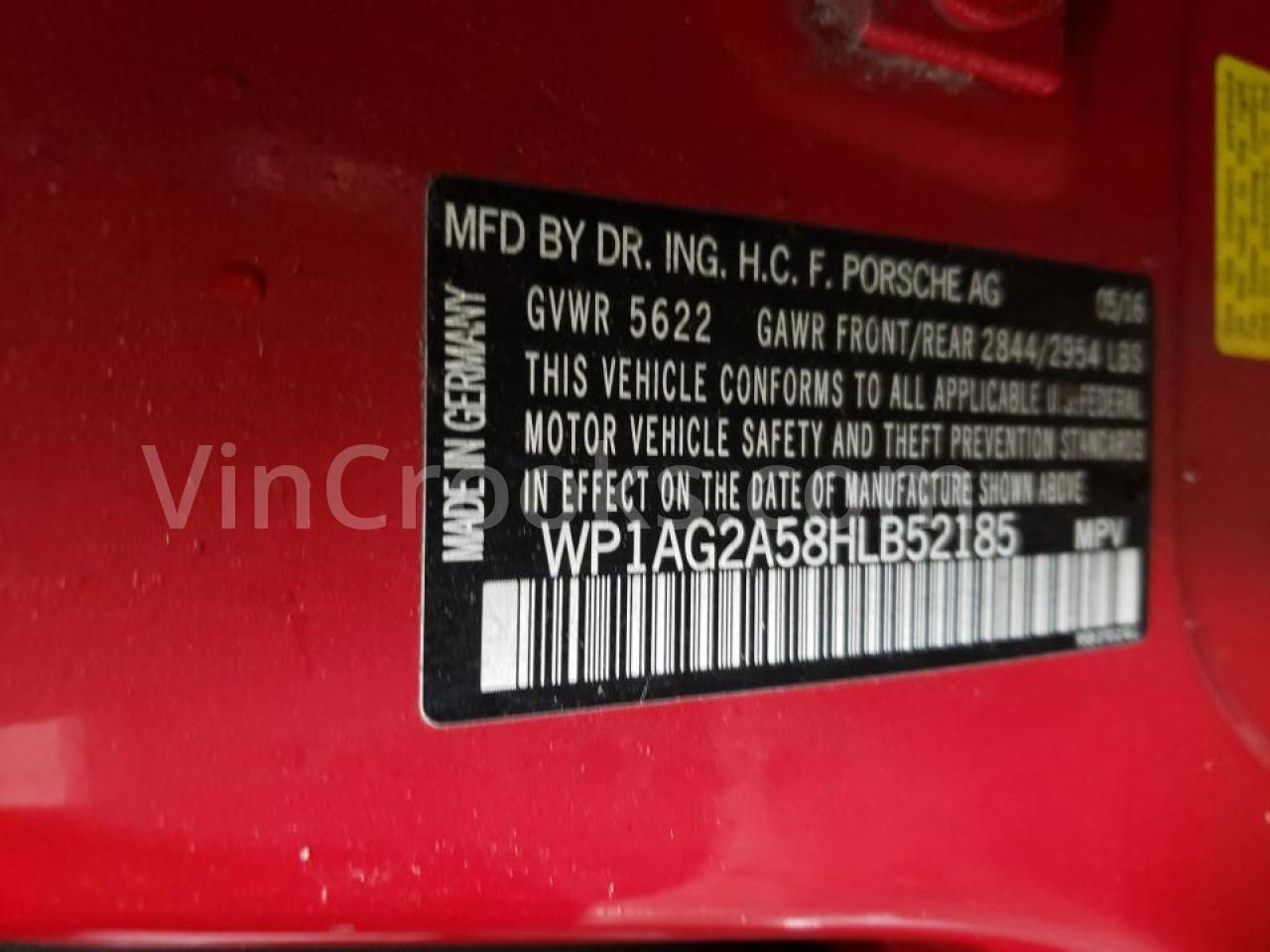 WP1AG2A58HLB52185