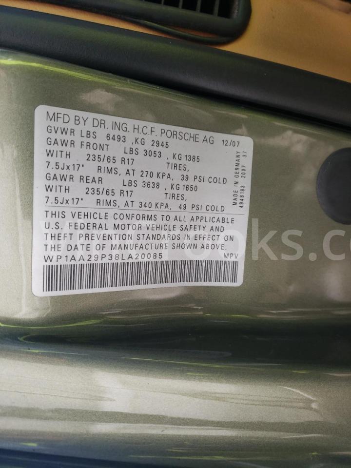 WP1AA29P38LA20085