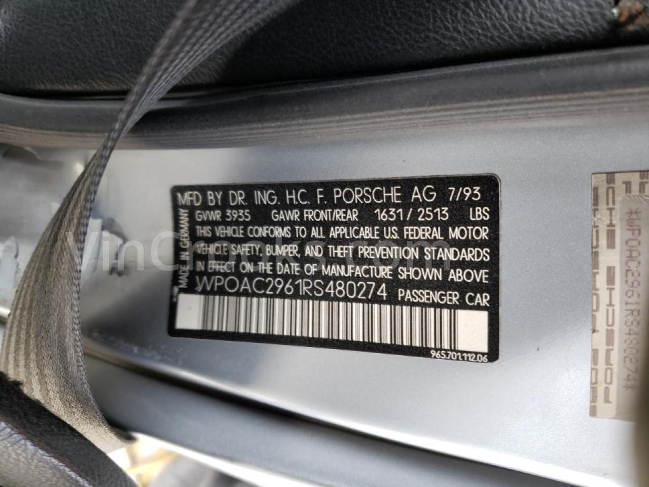 WP0AC2961RS480274