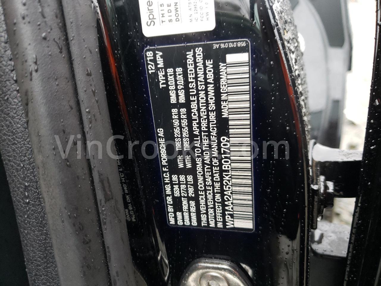 WP1AA2A52KLB01709