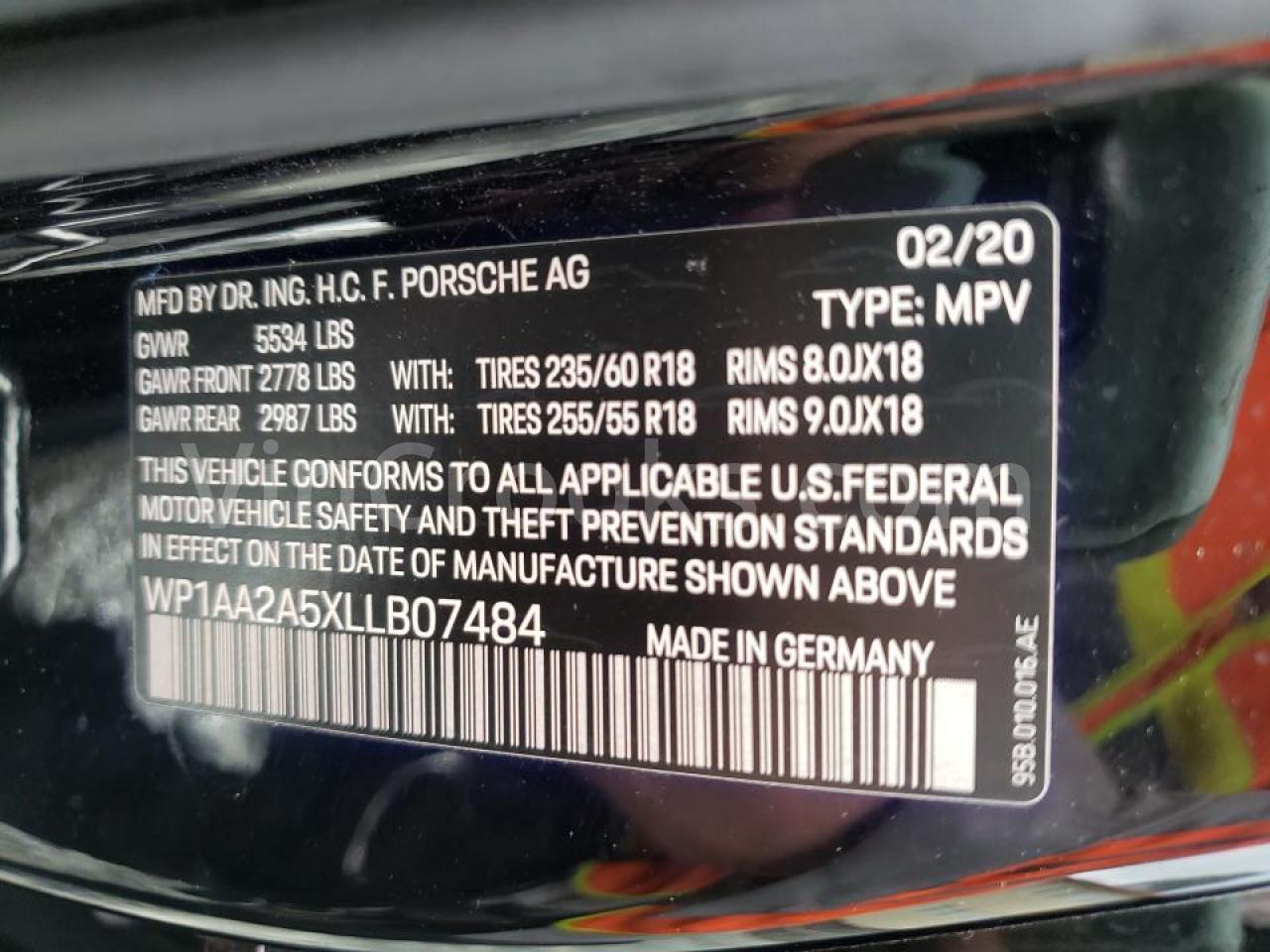 WP1AA2A5XLLB07484