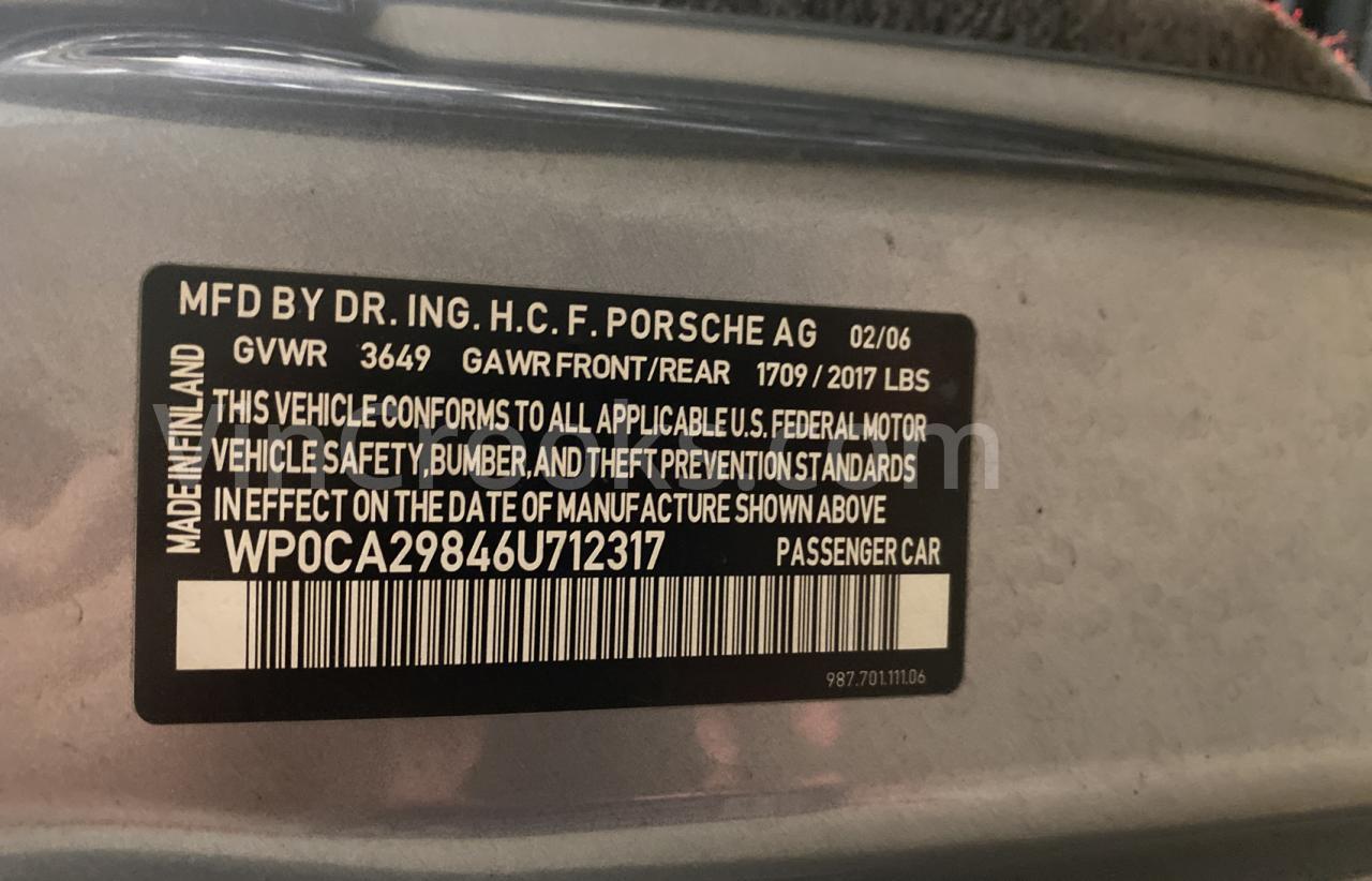WP0CA29846U712317