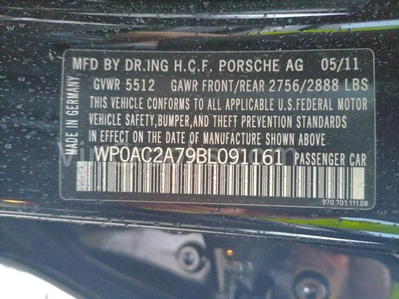 WP0AC2A79BL091161