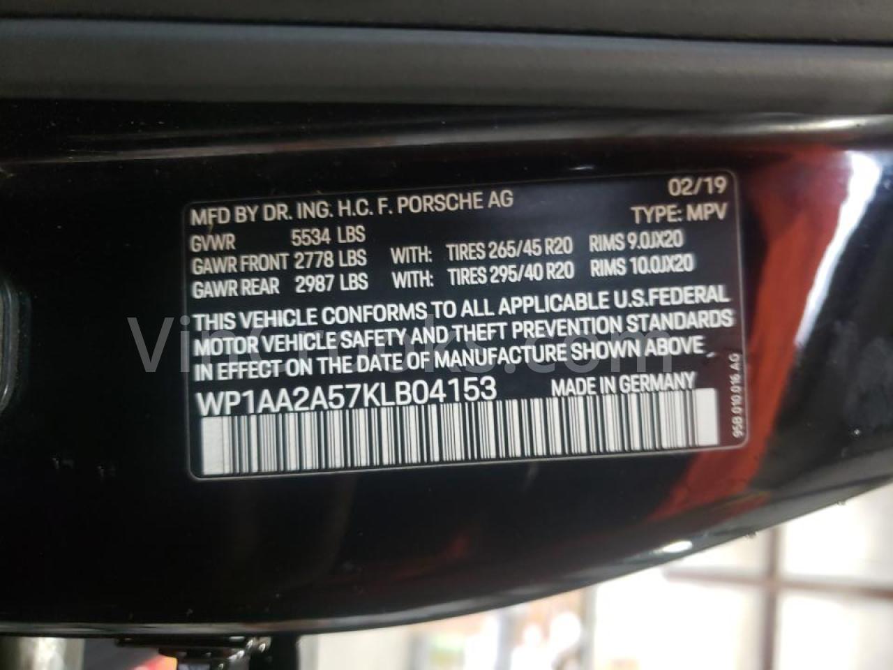 WP1AA2A57KLB04153