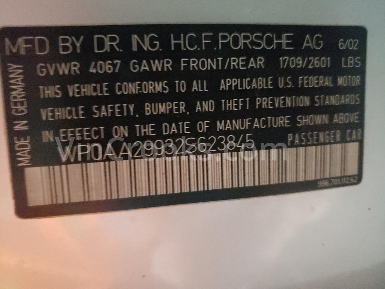 WP0AA29932S623845