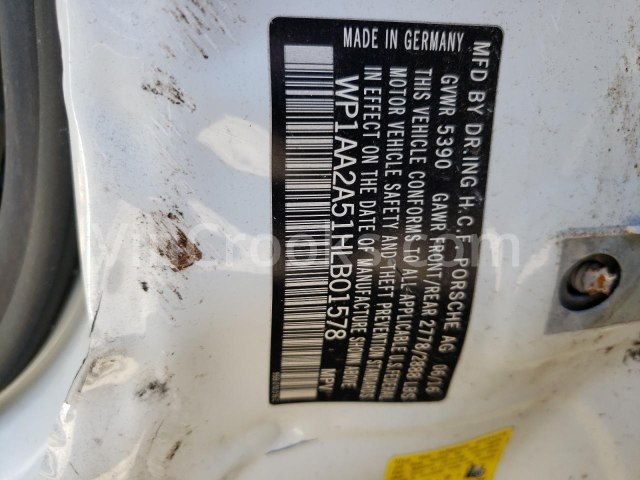 WP1AA2A51HLB01578