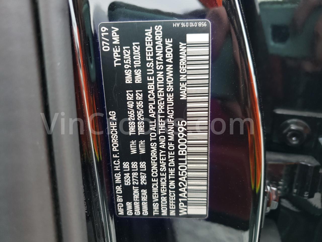 WP1AA2A50LLB00995
