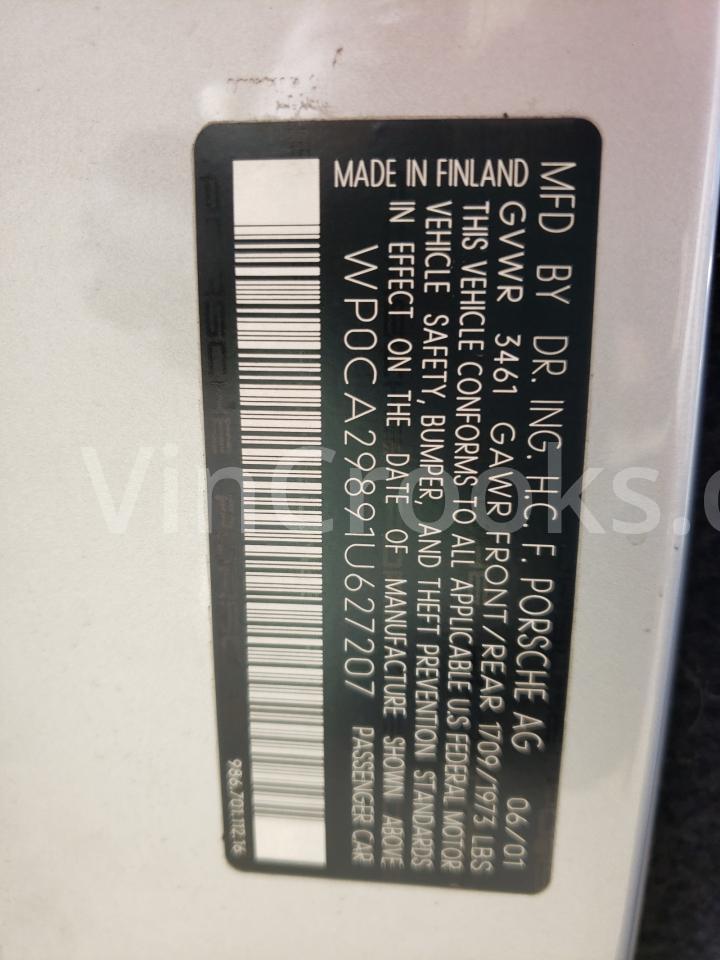 WP0CA29891U627207
