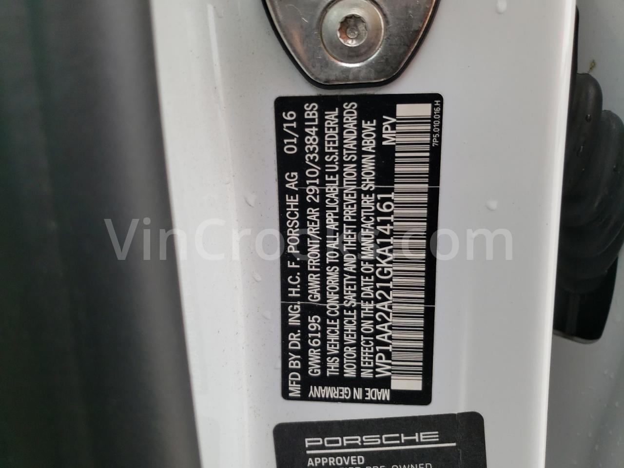 WP1AA2A21GKA14161
