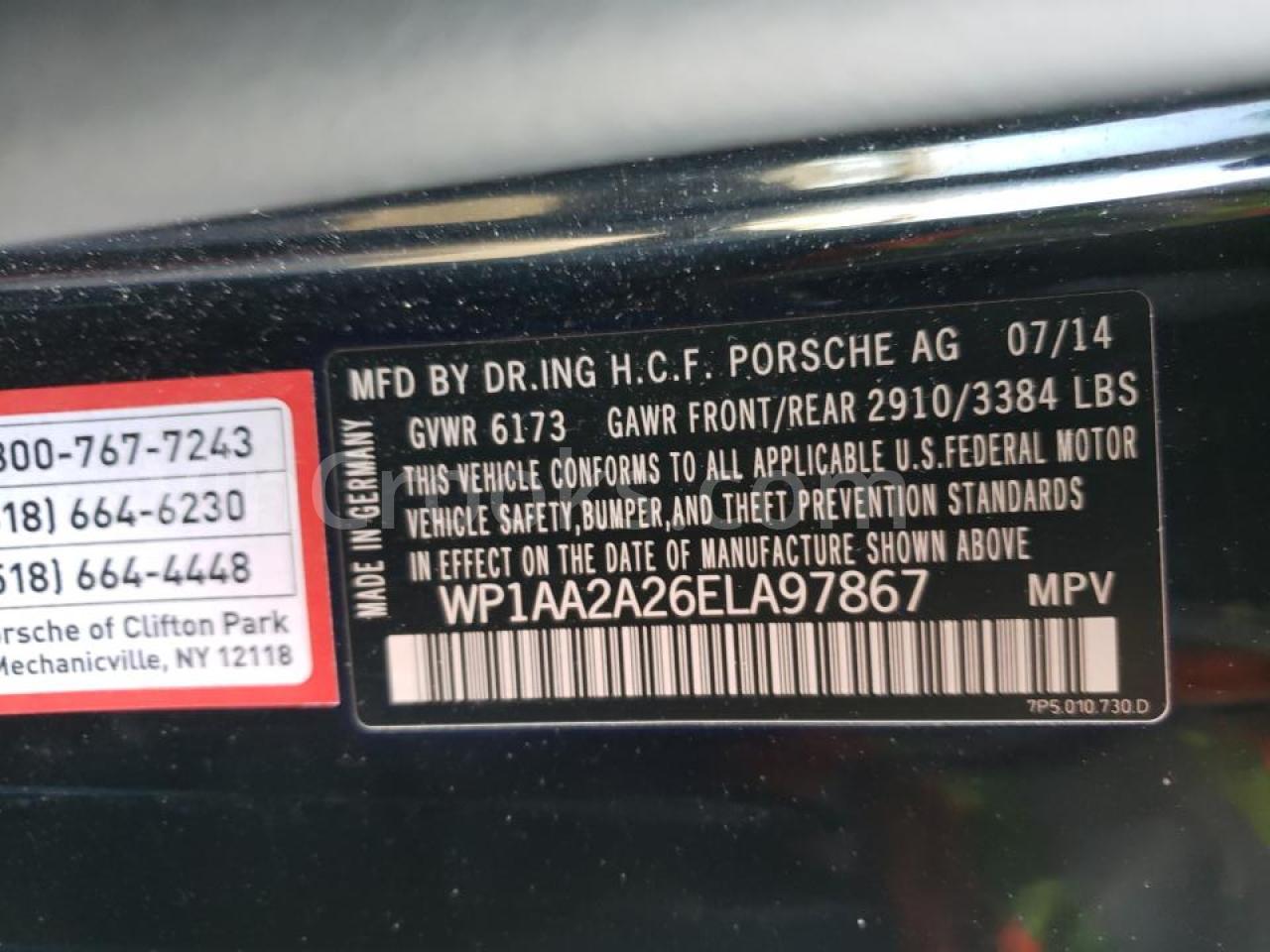 WP1AA2A26ELA97867