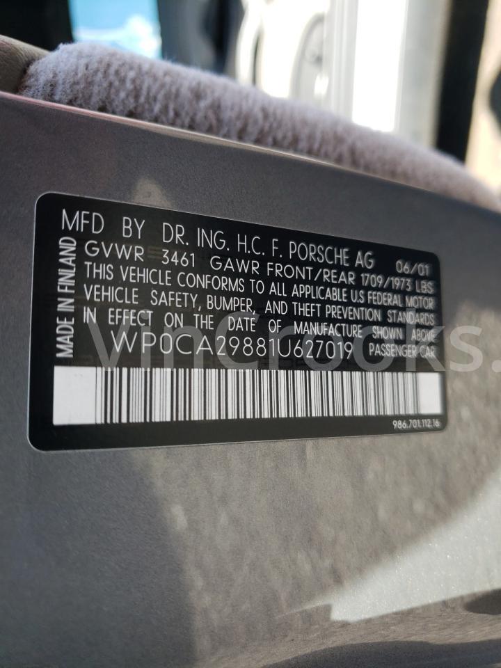 WP0CA29881U627019