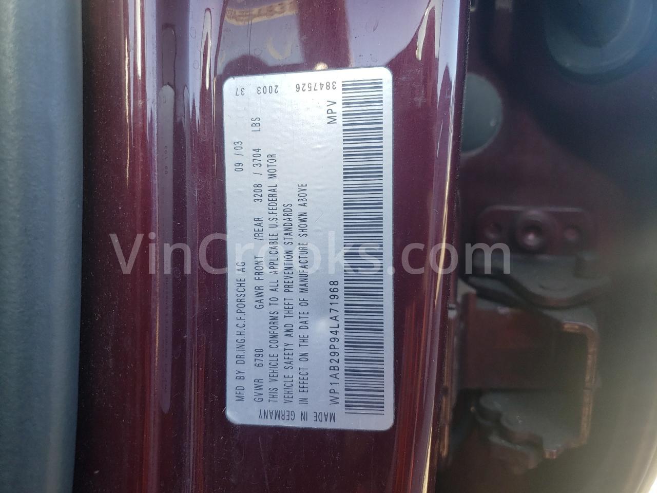 WP1AB29P94LA71968